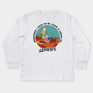 Genesis / 60s Rock Obsessive Fan Gift Kids Long Sleeve T-Shirt